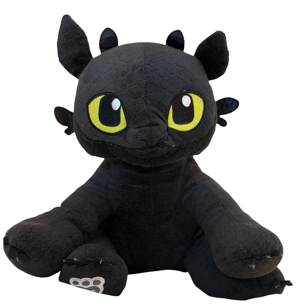 Build-A-Bear Workshop Toothless Night Fury Plush How to Train Your Dragon